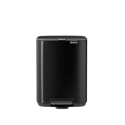 Brabantia Bo Pedal Bin, 4L - Matt Black at Napev GH