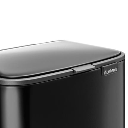 Brabantia Bo Pedal Bin, 4L - Matt Black at Napev GH