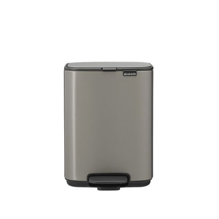Brabantia Bo Pedal Bin, 4L - Platinum at Napev GH