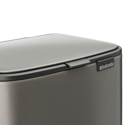 Brabantia Bo Pedal Bin, 4L - Platinum at Napev GH