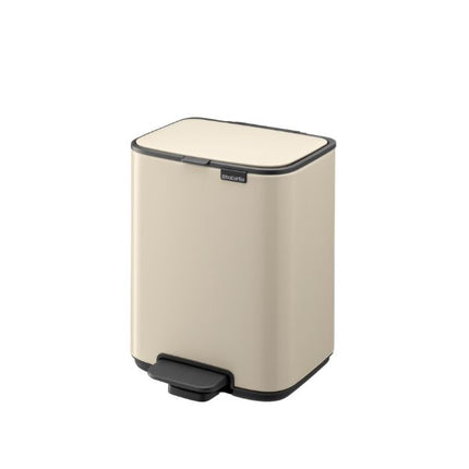 Brabantia Bo Pedal Bin, 4L - Soft Beige at Napev GH