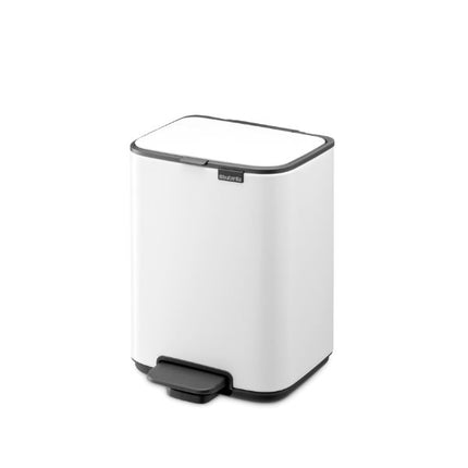 Brabantia Bo Pedal Bin, 4L - White at Napev GH
