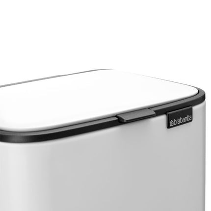 Brabantia Bo Pedal Bin, 4L - White at Napev GH