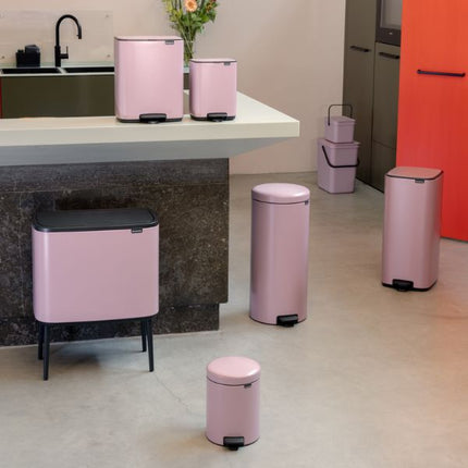 Brabantia Bo Pedal Bin, 7L - Lilac Pink at Napev GH