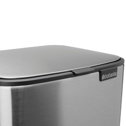 Brabantia Bo Pedal Bin, 7L Matt Steel at Napev GH
