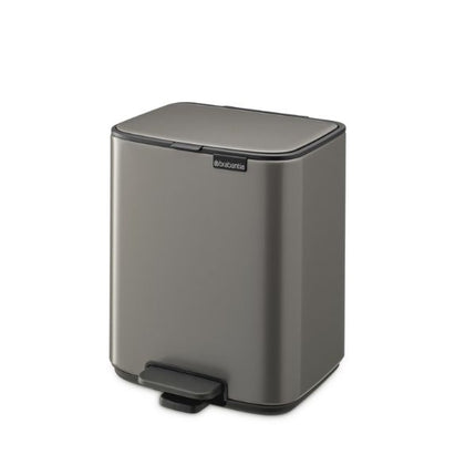 Brabantia Bo Pedal Bin, 7L Platinum at Napev GH