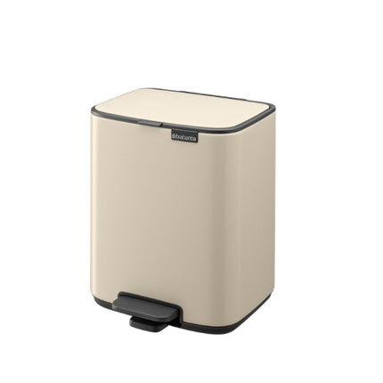 Brabantia Bo Pedal Bin, 7L Soft Beige at Napev GH