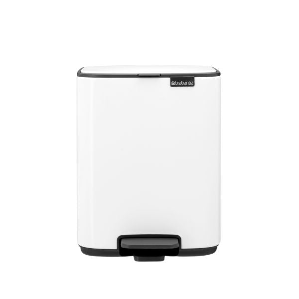 Brabantia Bo Pedal Bin, 7L White at Napev GH