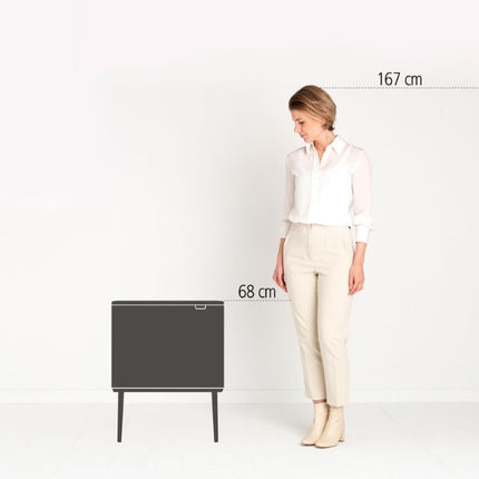 Brabantia Bo Touch Bin, 36L at Napev GH