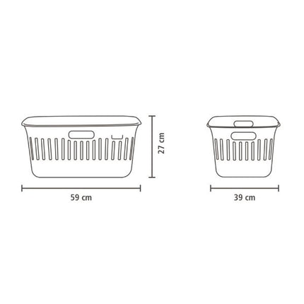 Brabantia Collect-It Laundry Basket 40L at Napev GH