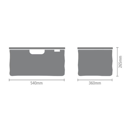 Brabantia Foldable Laundry Basket, 40L at Napev GH
