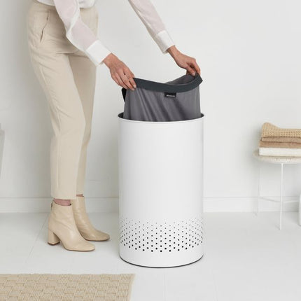 Brabantia Laundry Bin, 60L, Plastic Lid at Napev GH