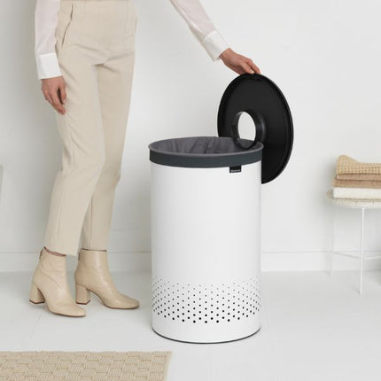 Brabantia Laundry Bin, 60L, Plastic Lid at Napev GH