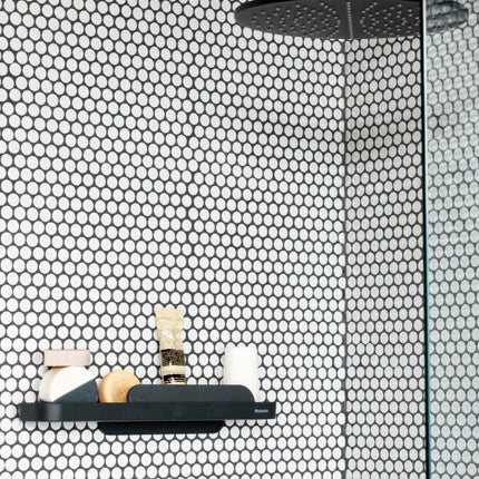 Brabantia MindSet Shower Shelf with Squeegee at Napev GH