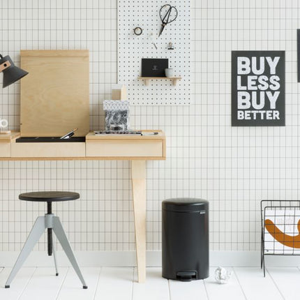 Brabantia NewIcon Pedal Bin, 12L at Napev GH