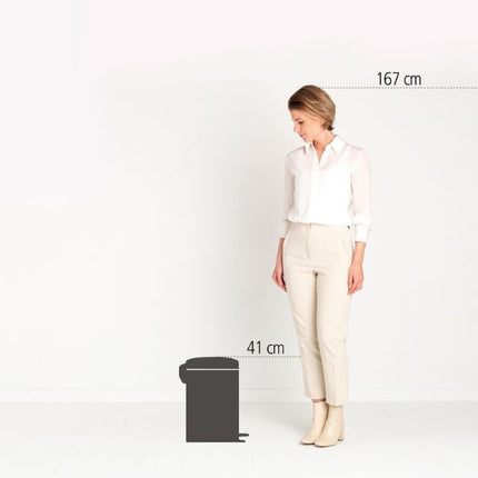 Brabantia NewIcon Pedal Bin, 12L at Napev GH