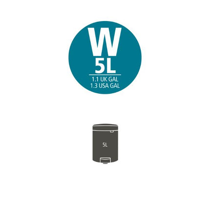 Brabantia PerfectFit Bags, Code W, 5L, 40 Bags at Napev GH