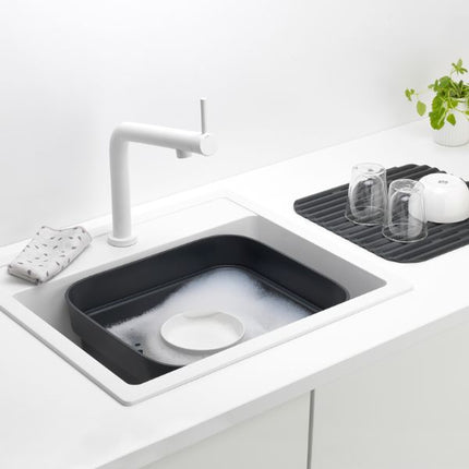 Brabantia SinkSide Washing Up Bowl + Drying Tray at Napev GH