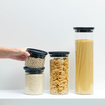 Brabantia Stackable Glass Jar at Napev GH