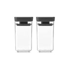 Brabantia Tasty+ Stackable Canister, Set of 2 at Napev GH