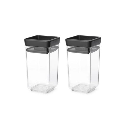 Brabantia Tasty+ Stackable Canister, Set of 2 at Napev GH