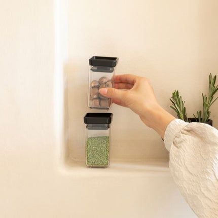 Brabantia Tasty+ Stackable Canister, Set of 2 at Napev GH