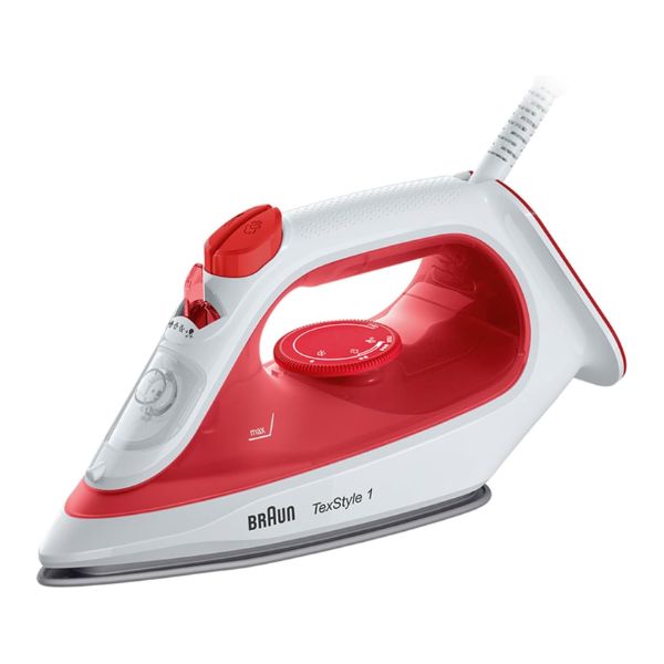 Braun 1900w Steam Iron - SI1019RD at Napev GH