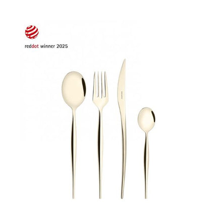 Bugatti Natura Champagne 24 Piece Cutlery Set at Napev GH