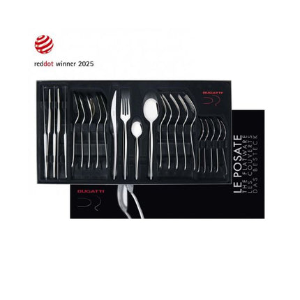 Bugatti Natura Steel 24 Piece Cutlery Set at Napev GH