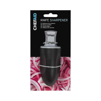 Chef Aid Knife Sharpener With Non Slip Base at Napev GH