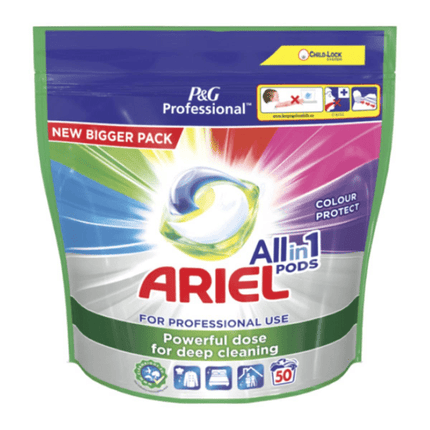Ariel all in 1 pods colour 50 wash at Napev GH