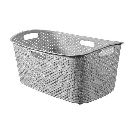 Curver Rattan Laundry Basket 47L at Napev GH