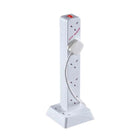 Daewoo 2M 10-Gang Tower Extension Lead Power Strip Sockets with 2 USB Port at Napev GH