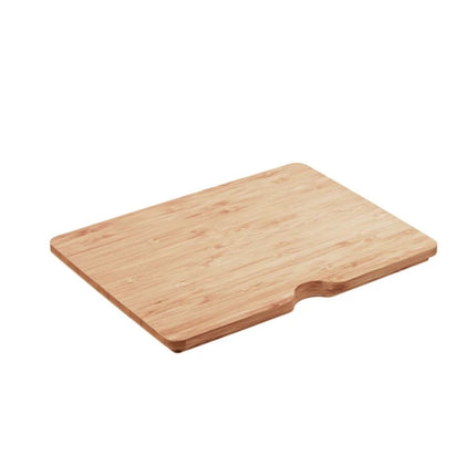 Rectangular bamboo lid for the Dalebrook Nimble buffet stand with rounded corners and a finger notch.
