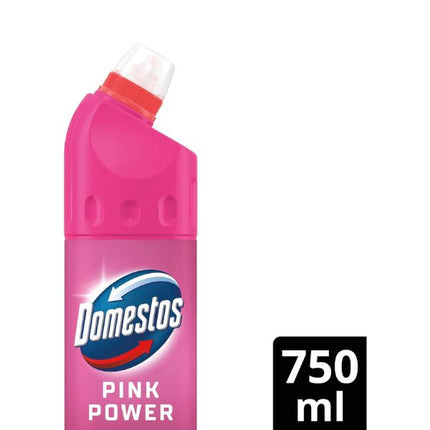Domestos Thick Bleach Pink Power Disinfectant Multi-Purpose Cleaner 750ML at Napev GH