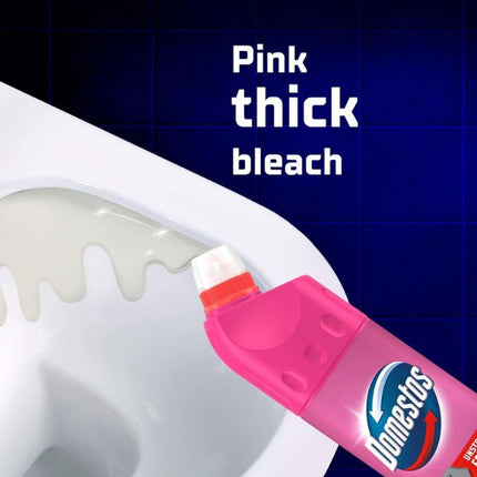 Domestos Thick Bleach Pink Power Disinfectant Multi-Purpose Cleaner 750ML at Napev GH