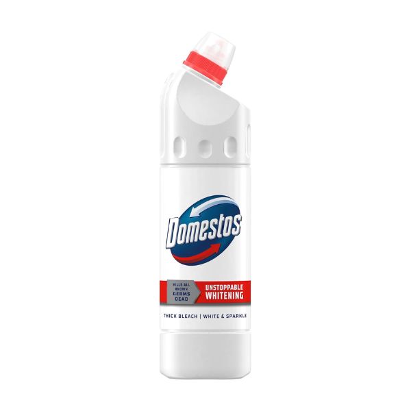 Domestos Thick Bleach White & Sparkle Disinfectant Multi-Purpose Cleaner 750ml at Napev GH