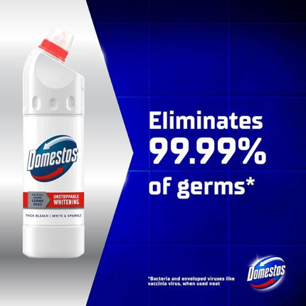 Domestos Thick Bleach White & Sparkle Disinfectant Multi-Purpose Cleaner 750ml at Napev GH