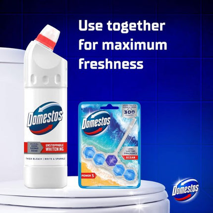 Domestos Thick Bleach White & Sparkle Disinfectant Multi-Purpose Cleaner 750ml at Napev GH