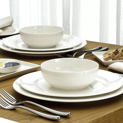 Elia Glacier 12 Piece Dinner Set at Napev GH