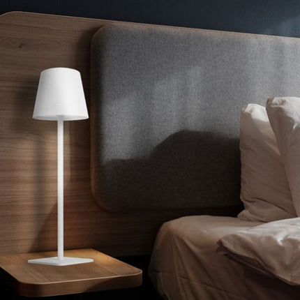 Extrastar LED Desk Lamp Rechargeable - White at Napev GH