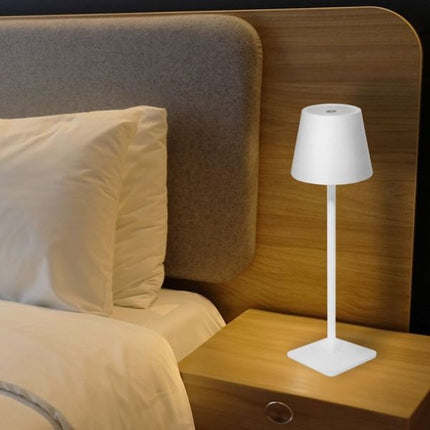 Extrastar LED Desk Lamp Rechargeable - White at Napev GH