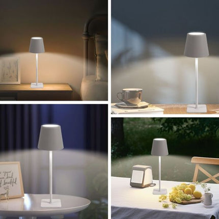 Extrastar LED Desk Lamp Rechargeable - White at Napev GH