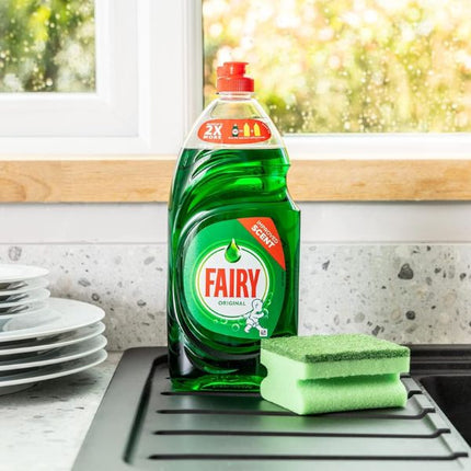 Fairy Original Dual Non-Scratch Sponge Scourers at Napev GH