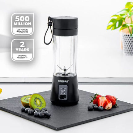 Geepas Rechargeable Portable Blender Black at Napev GH