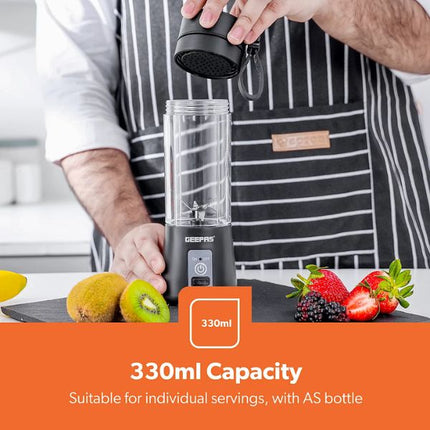 Geepas Rechargeable Portable Blender Black at Napev GH