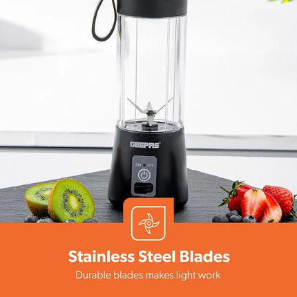 Geepas Rechargeable Portable Blender Black at Napev GH