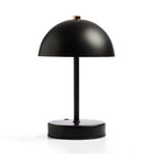 Global Gizmos 25cm Mushroom Table Lamp - Black at Napev GH