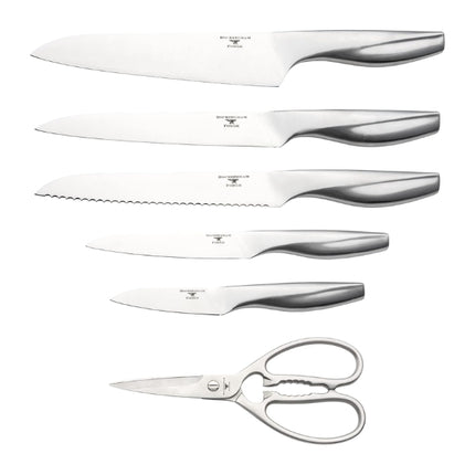 Grunwerg RF 230 Series 7 Piece Knife Block Set at Napev GH