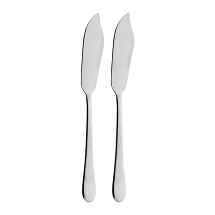 Grunwerg Windsor 18/0 Fish Knives | Pack of 2 at Napev GH